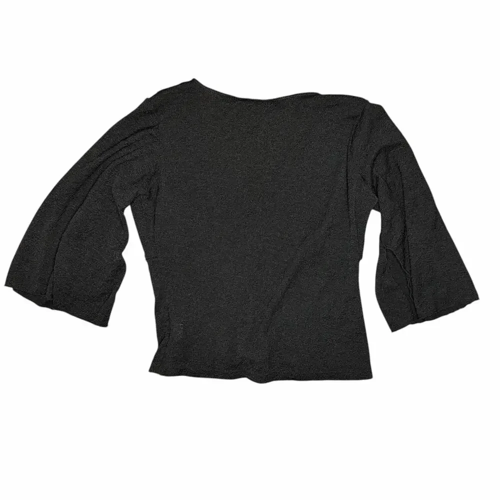 Vol 1 Y2K V-Neck Lace Up Top Size M - Picture 4 of 6